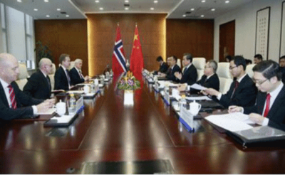 Pékin et Oslo chercheront un accord de libre-échange