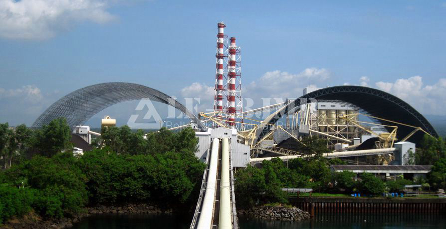 Champs de charbon (2 sièges) de la centrale de kalaca aux Philippines